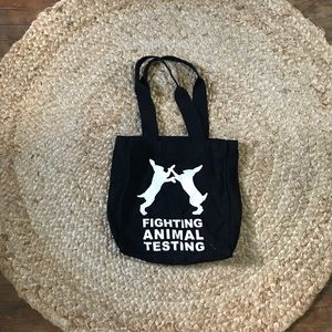 Lush animal testing fight tote